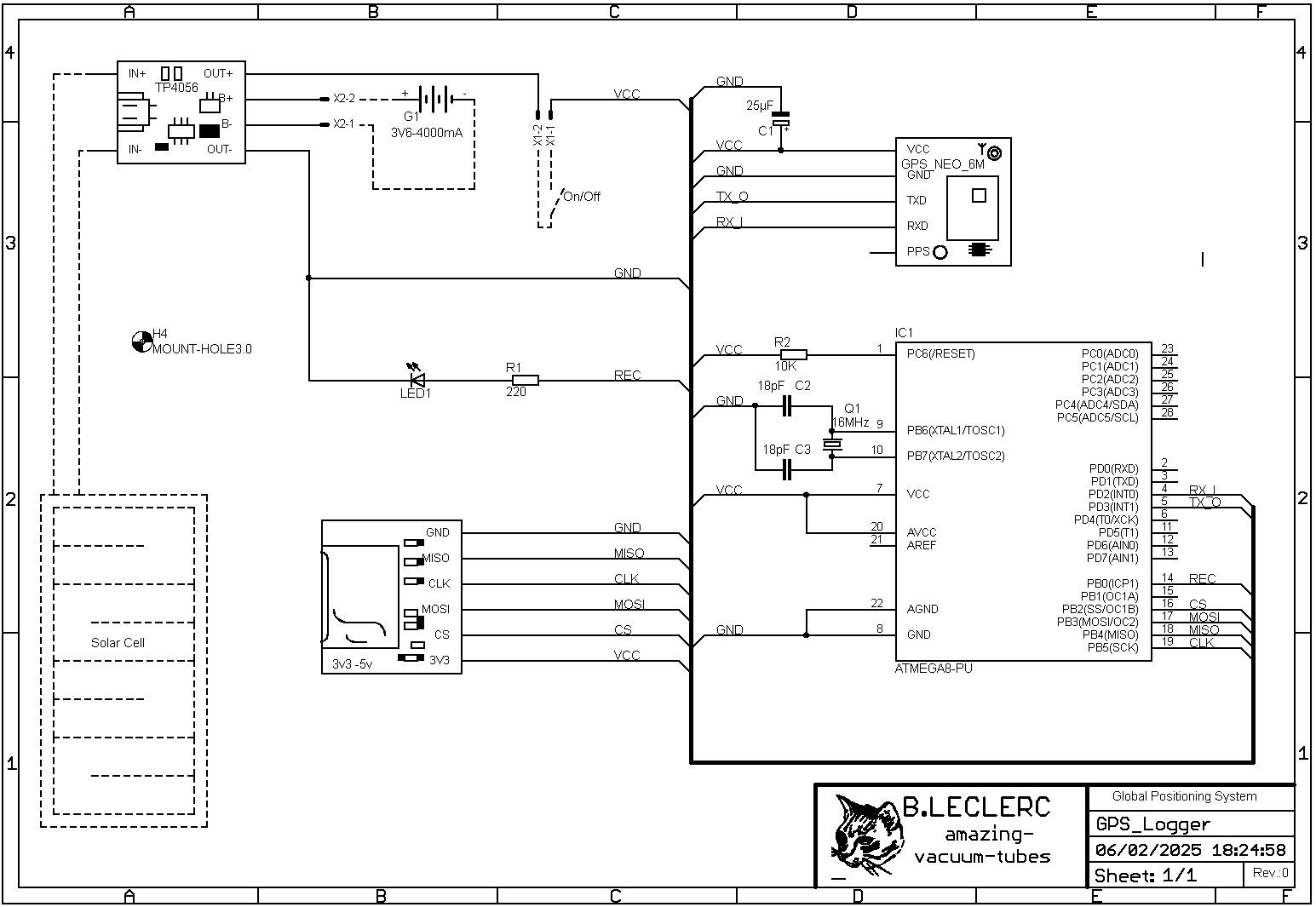 Gps logger sch