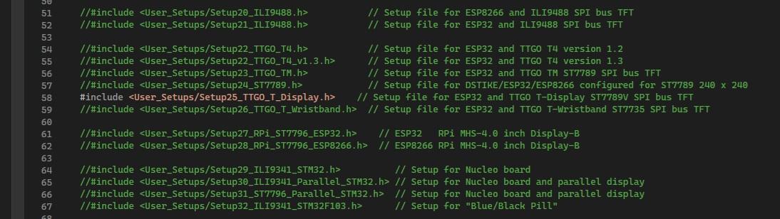 Meteo esp32 ttgo set