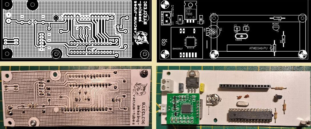 Reader rfid134khz pcb